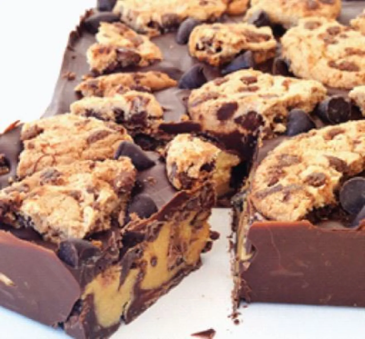 Cookie Dough Stuffed Chocolate Bark - Puratos
