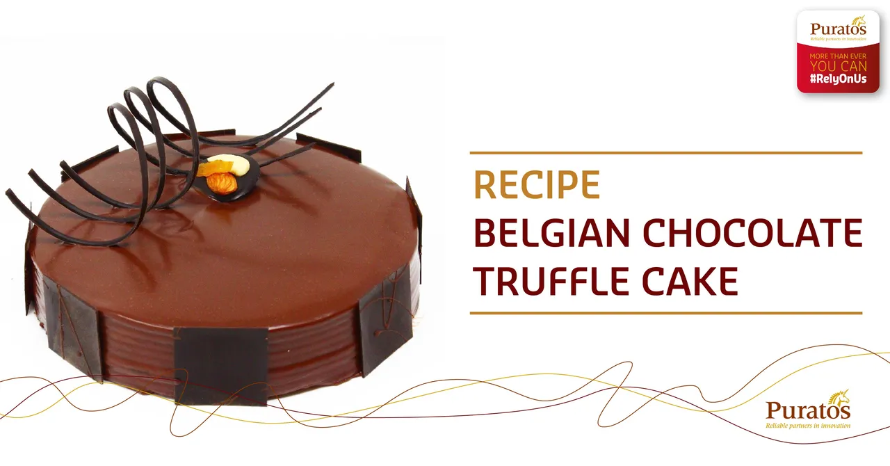 Belgian Chocolate Truffle Cake - Puratos